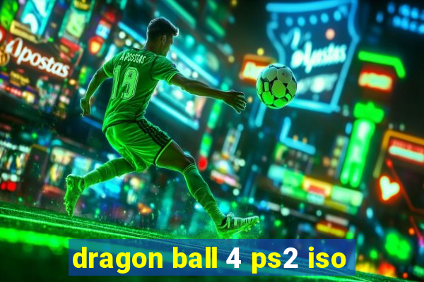 dragon ball 4 ps2 iso